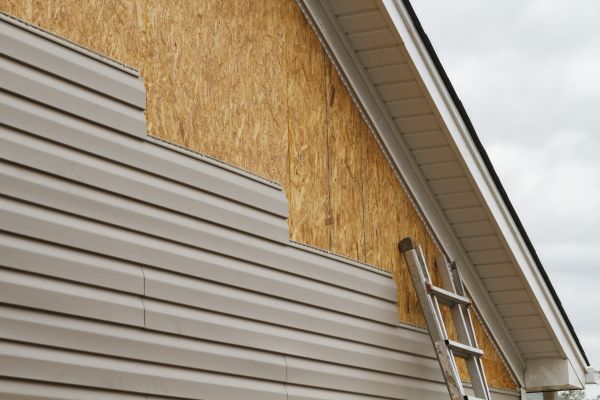 Grey Vinyl Siding Installation in Huntington Station